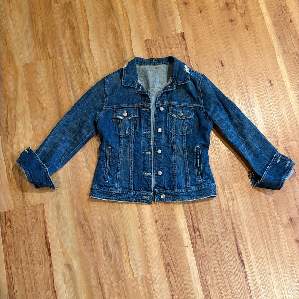 J. Crew Indigo Denim Jacket